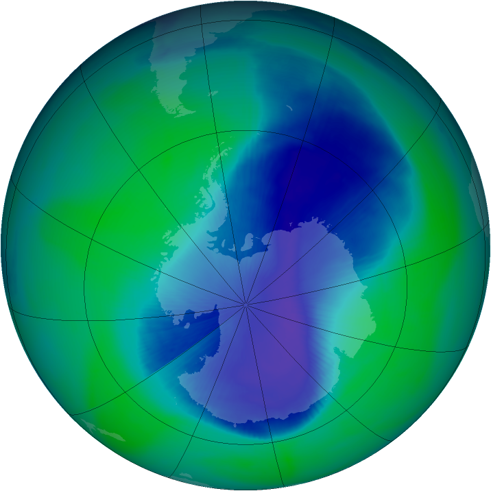 Ozone Map 2006-11-30
